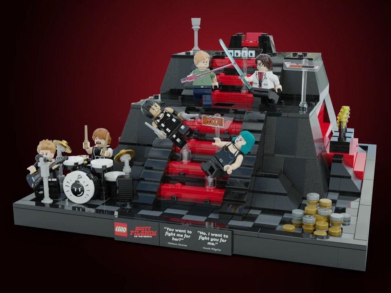 This LEGO ‘Scott Pilgrim vs. The World’ Build Perfectly Captures the Film’s Epic Epicness