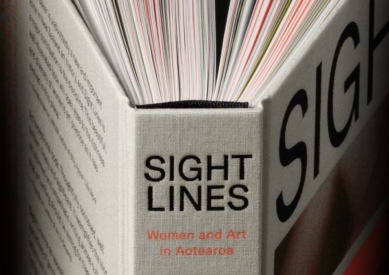 Sight Lines: Women in Art in Aotearoa by Studio Katie Kerr GT America by Grilli Type