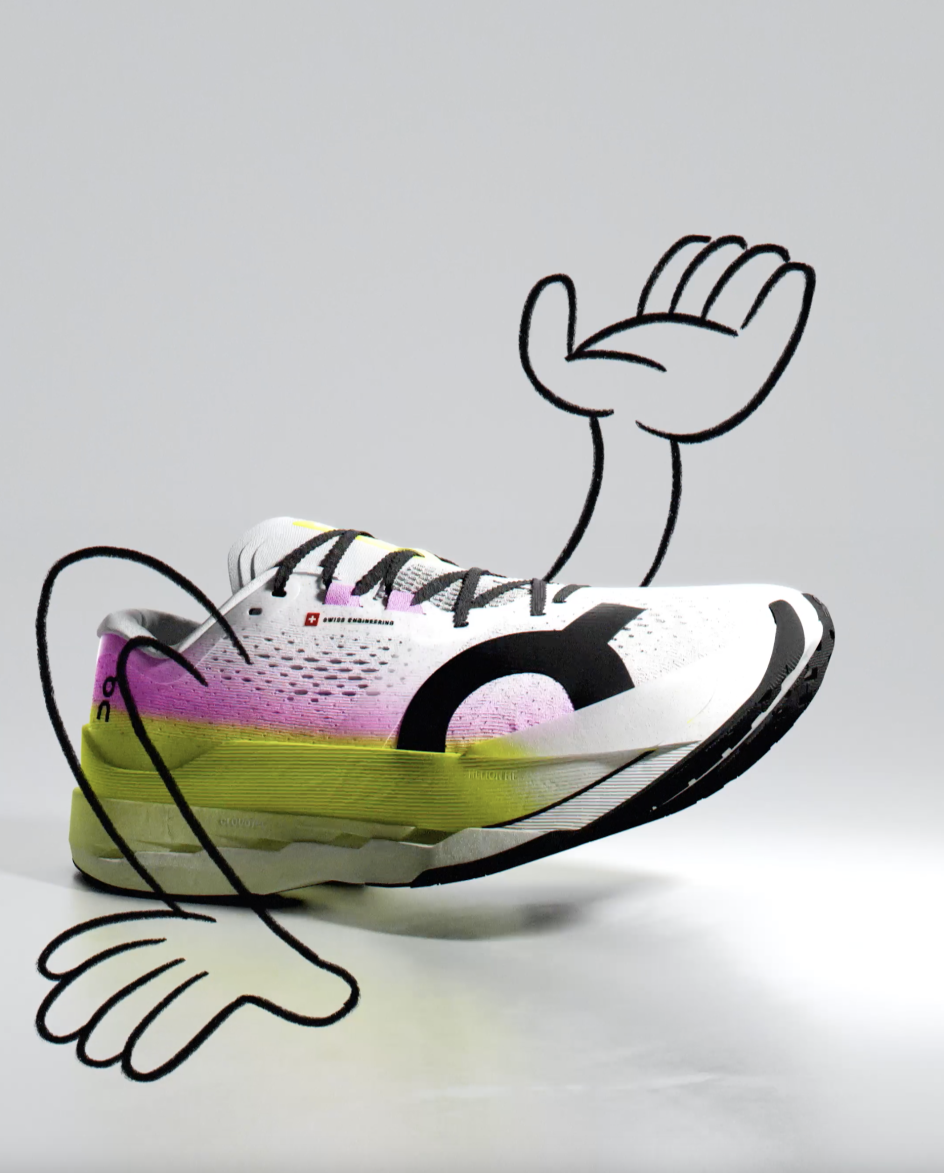 Con McHugh brings On's Cloudboom Max to life with playful frame-by-frame animation