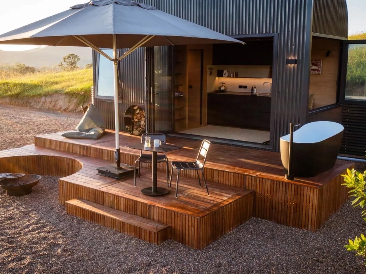 This Tiny House Has a Climbing Wall Instead of a Ladder, And It’s Genius