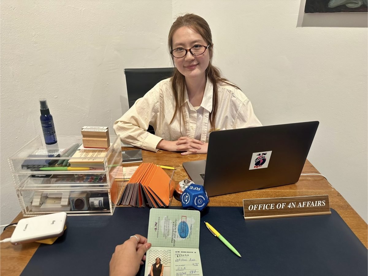 جوازات السفر والمطبوعات والاحتجاج في معرض نيوتن للفنون