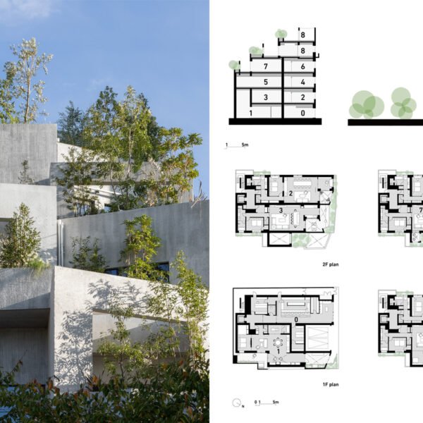 Form, Function, Flow: 7 Projects Exploring Stacked Volumes in Plan and Section