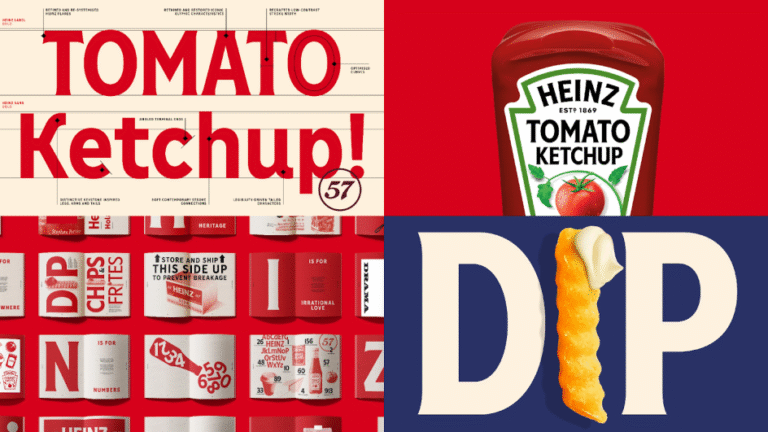 Why brands are going custom with type 52 Heinz Custom Typeface Family – Typeface designed by Studio DRAMA, Identity by JKR, Campaign by W+K