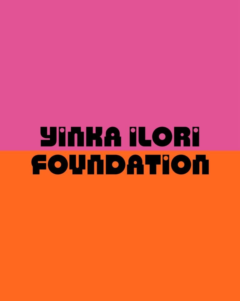 Yinka Ilori Foundation graphics