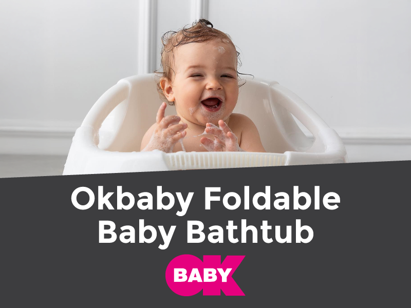 Okbaby Foldable Baby Bathtub 1 Okbaby Foldable Baby Bathtub