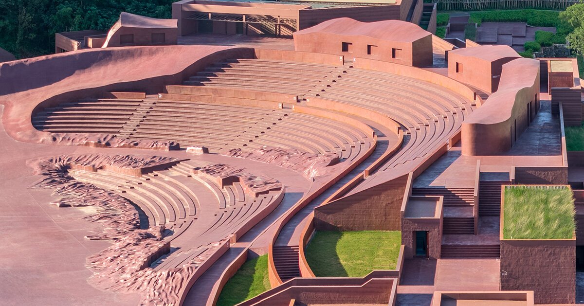 تصنع GOA مسرحًا في الهواء الطلق في الصين للطيور والبشر