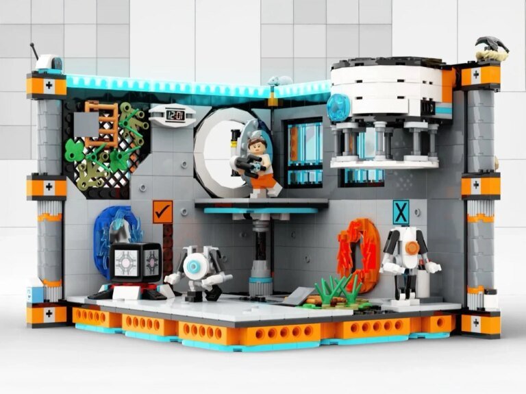 This LEGO Portal 2 Set Lets You Design/Build Your Own Test Chambers With 1,280 Pieces 27 This LEGO Portal 2 Set Lets You Design/Build Your Own Test Chambers With 1,280 Pieces