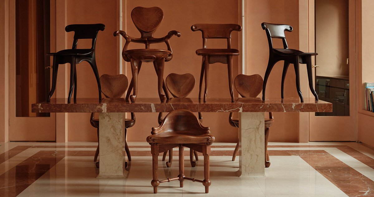 أعيد إصدار أثاث أنطونيو غاودي في مجموعة جديدة من BD barcelona 1 أعيد إصدار أثاث أنطونيو غاودي في مجموعة جديدة من BD barcelona