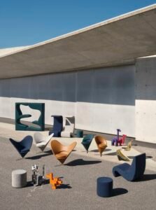 تصاميم فيرنر بانتون تم تصويرها في متحف فيترا للتصميم