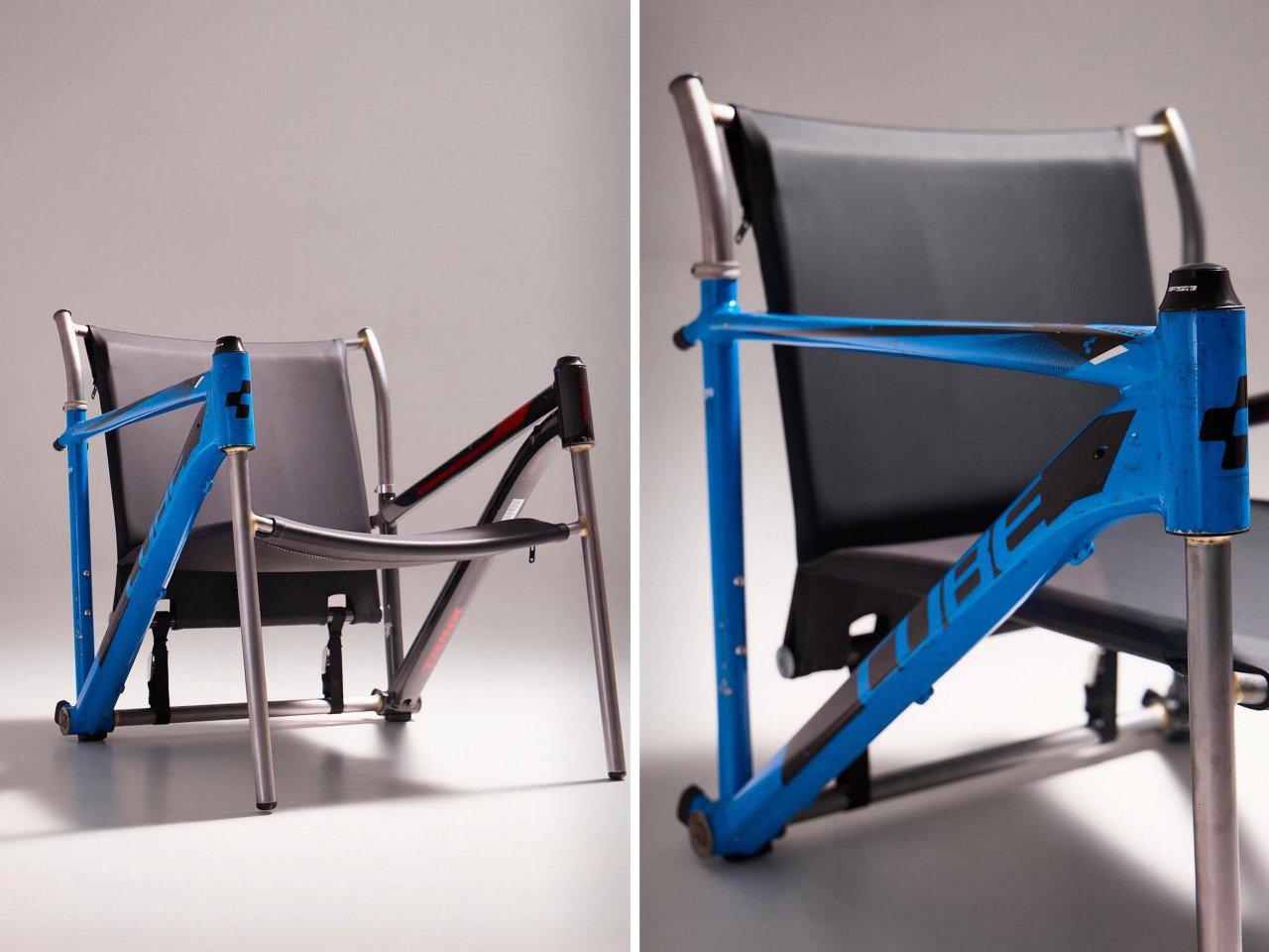These Old Bike Frames Upcycled Into Armchairs Are The Coolest Thing You’ll See Today