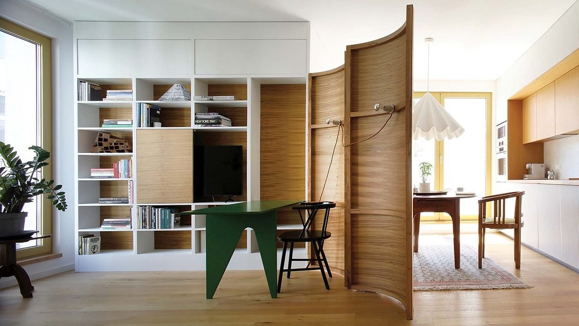 Within a Compact Bucharest Apartment, StuffStudio Creates an Inventively Transformable Living Space 1 Within a Compact Bucharest Apartment, StuffStudio Creates an Inventively Transformable Living Space