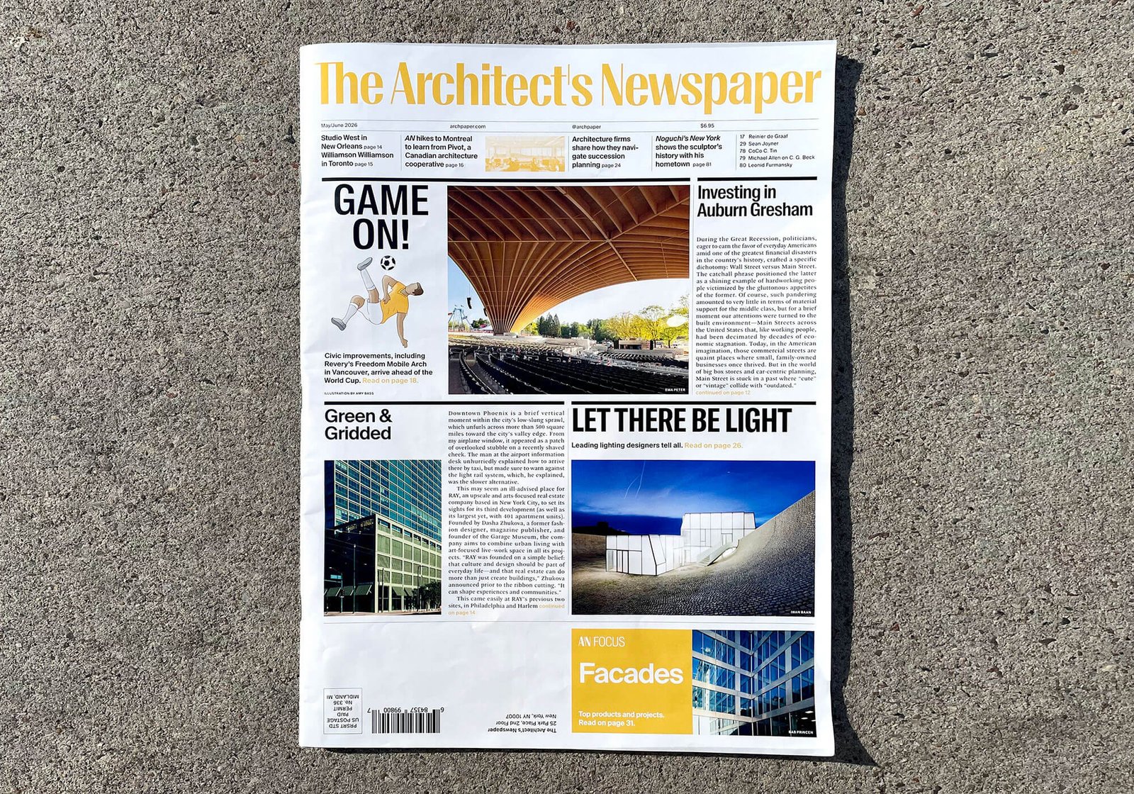 The May/June issue of The Architect’s Newspaper is out now