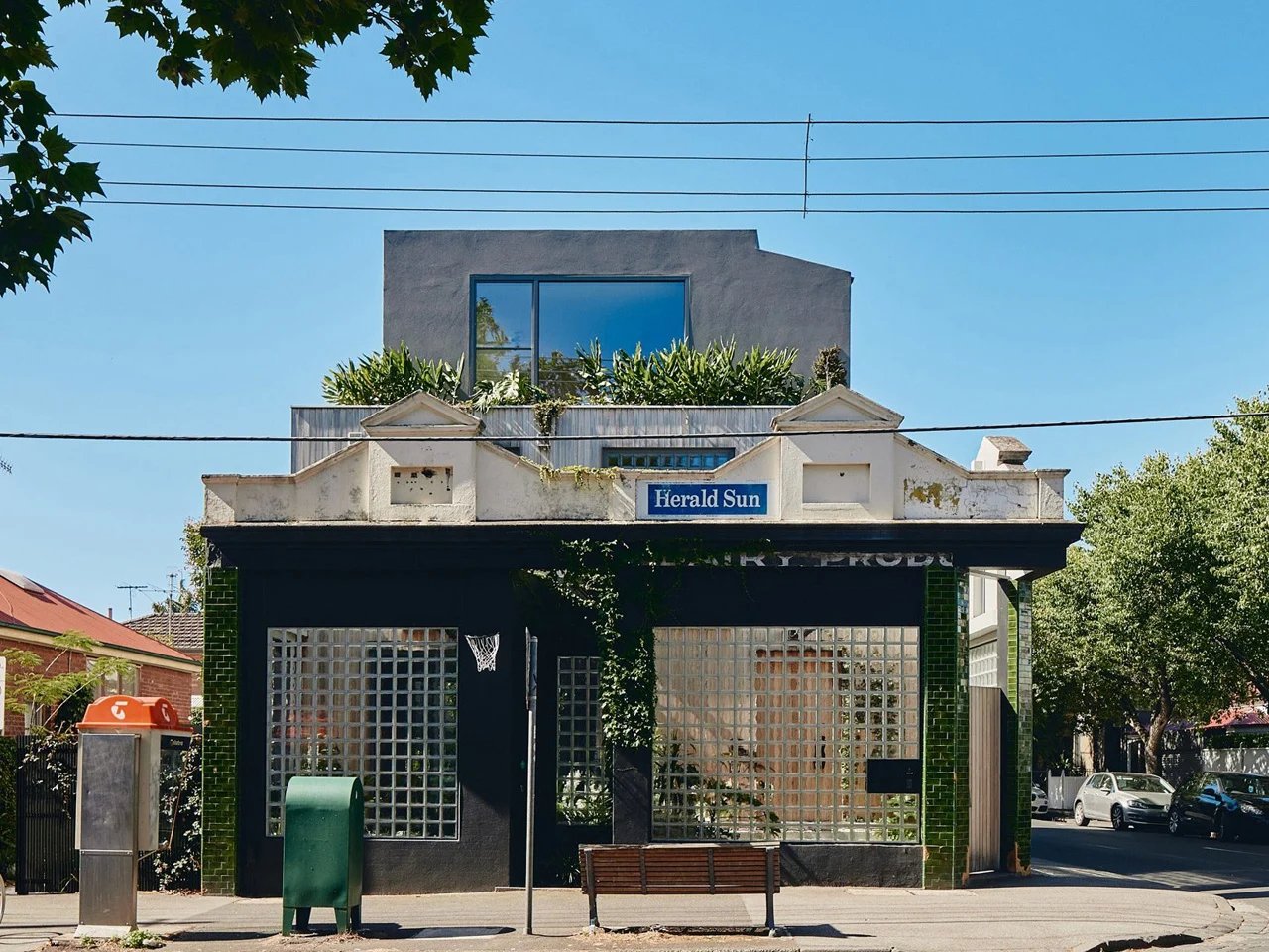 This 1910 Melbourne Corner Shop Is Now a Three-Story Home With a Garden as Its Front Door