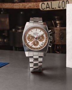 What does it take to create a 'tropical', vintage-inspired dial? 1 brown zenith watch