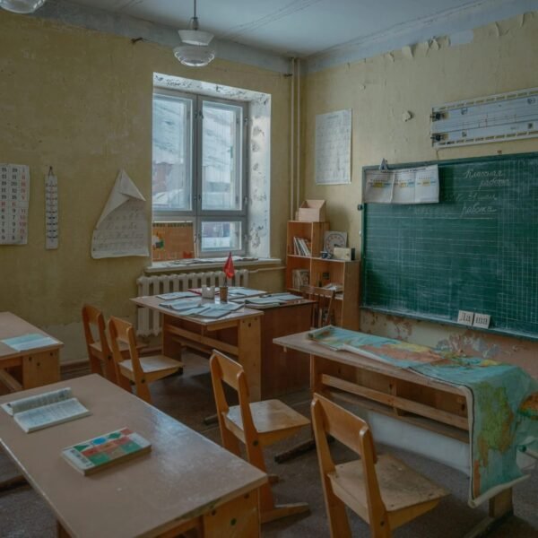 a 1990s era classroom