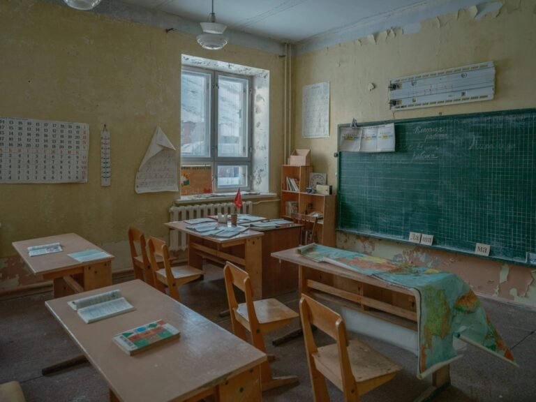 a 1990s era classroom