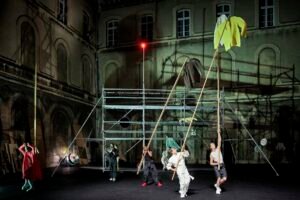 Satoshi Kondo Costumes for N&eacute;mo Flouret&rsquo;s Contemporary Dance Piece, Derniers Feux