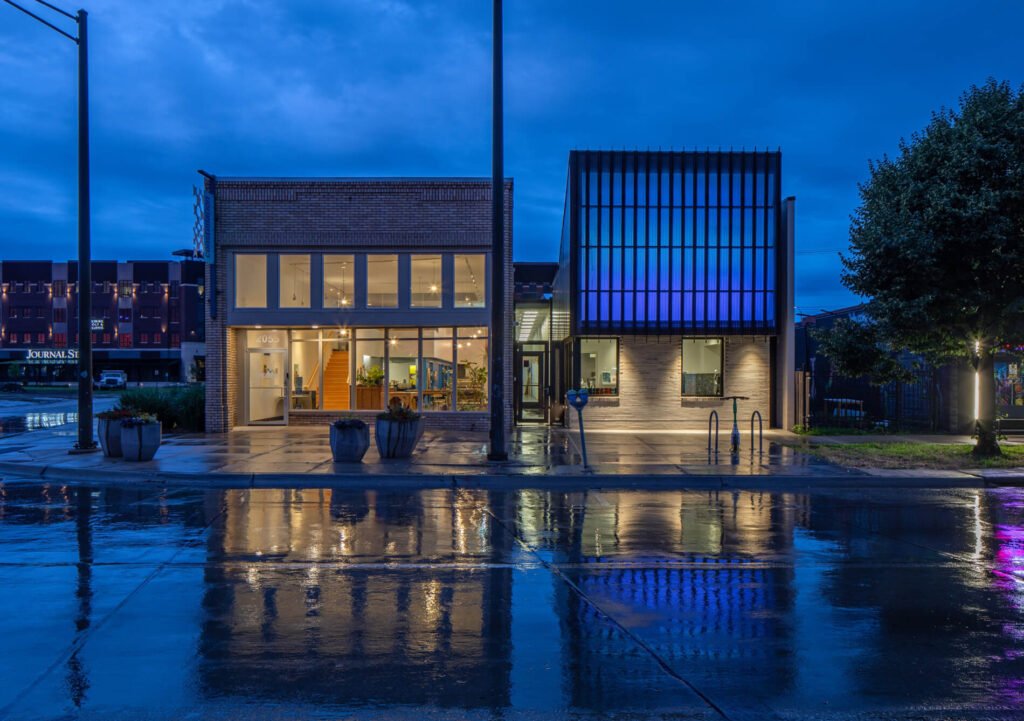 BVH Architecture designs addition to Constellation Studios in Lincoln