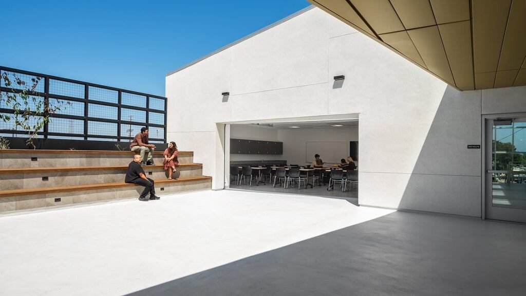 LOC Architects Builds a Light-Filled Addition to Burton Tech in South Los Angeles