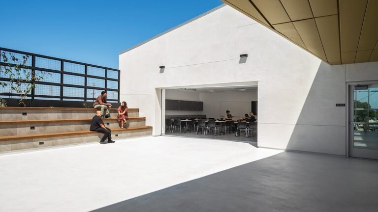 LOC Architects Builds a Light-Filled Addition to Burton Tech in South Los Angeles