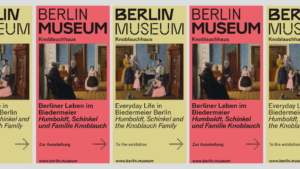 Stan Hema rebrands Stadtmuseum Berlin as the Berlin Museum, with a wordmark built from the city itself