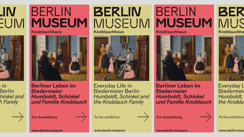 Stan Hema rebrands Stadtmuseum Berlin as the Berlin Museum, with a wordmark built from the city itself