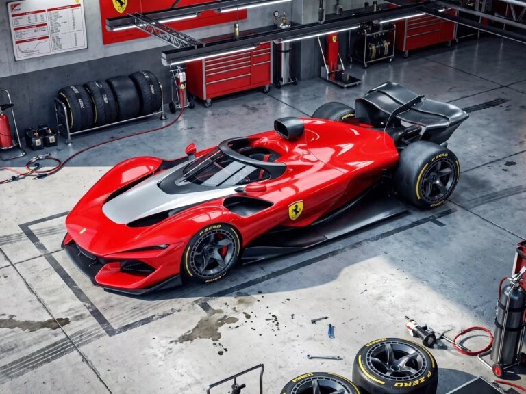 No Halo, Just Pure Sculpture: The Ferrari F1 Concept That Looks Too Good for 2026 Rules